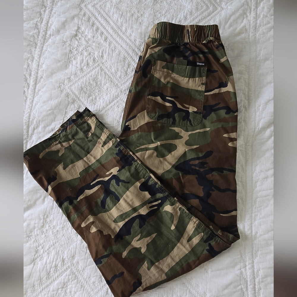 Brixton Steady Pant Loose Fit Camo